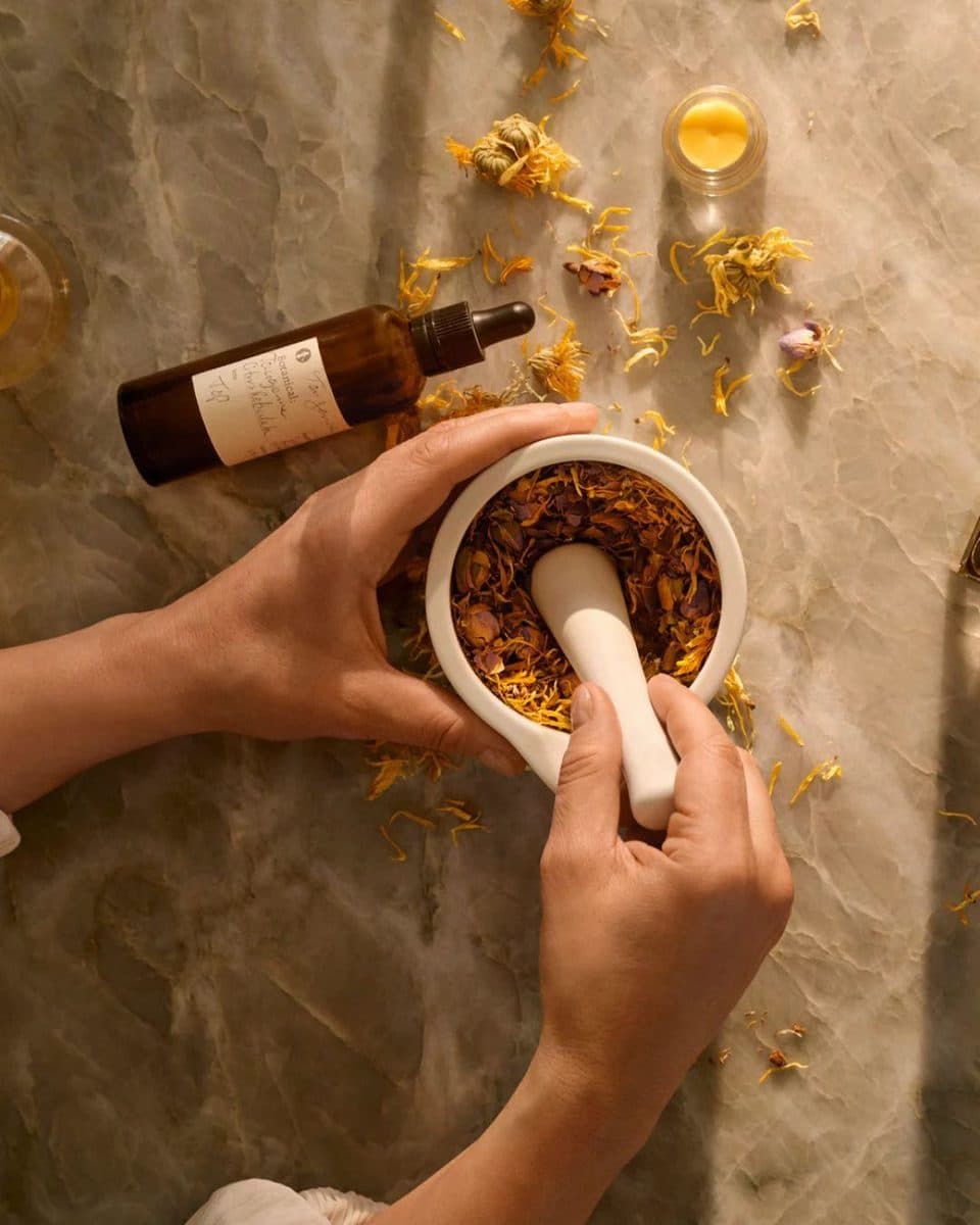 Preparazione artigianale di prodotti naturali